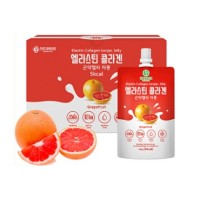 DANDI LIFE Elastin Collagen Konjac Jelly Grapefruit 120g x 10p x 5