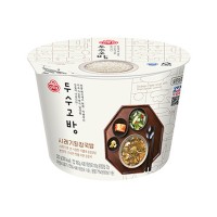 OTTOGI Dusugobang Dried Radish Leaves Miso Soup Rice Cup 332g x 12