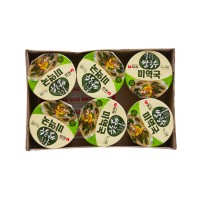 NONGSHIM Hooroorook Rice Noodle Seaweed Soup 74g x 6p x 1