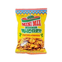 SAMJIN Mini Mix Pretzel&Cracker Maxican Taco Tastes 65g x 24