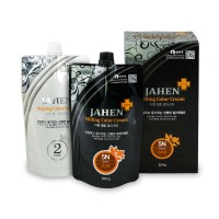 JAHEN Healing Hair Color Cream 5N Brown 300g x 24