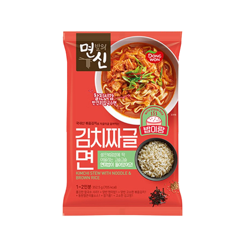 DONGWON God of Noodle Kimchi Spicy Soup Noodle 352.5g x 10