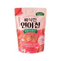 SUNMYUNG Haru Crispy Chips Crispy Salmon Chips flavored Tartar 70g x 12