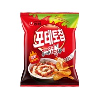 NONGSHIM Potato Chips Dongdaemun Yeopgi Tteokbokki Flavor 105g x 12
