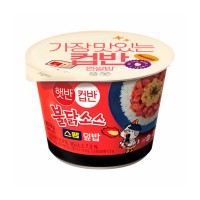 CJ Premium Korean Cuisine Spicy Chicken Sauce Spam Rice 222.8g x 18