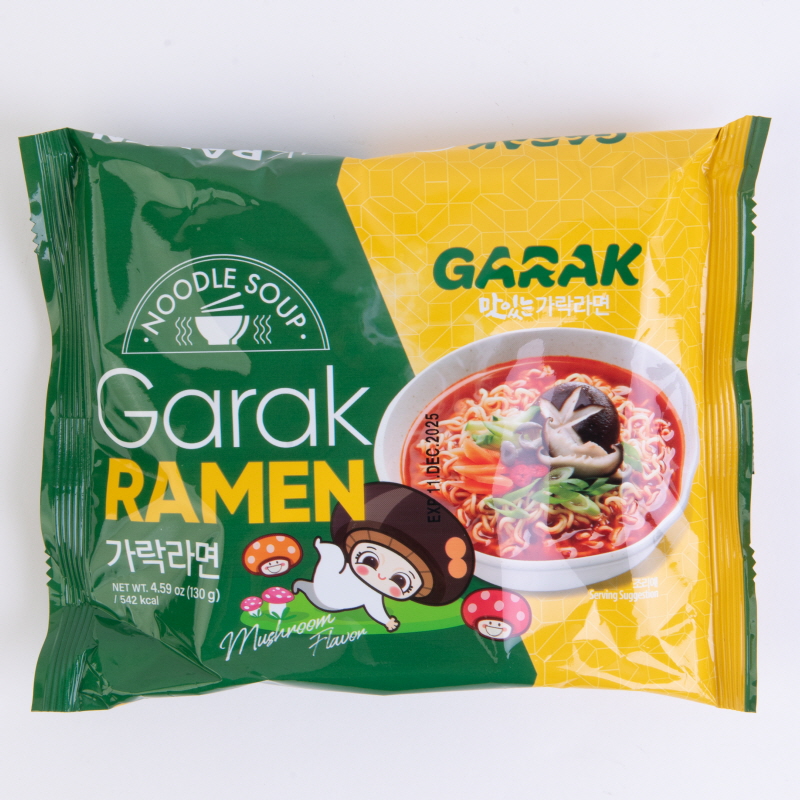 GARAK Mushroom Flavor Ramen 130g x 40
