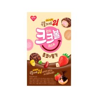 KEMY Korean 21 Grains Stick Crunchy Crispy Ball Choco & Strawberry 150g x 10