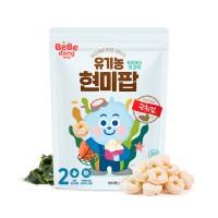 BEBEDANG Organic Brown Rice Pop Seaweed 50g x 60