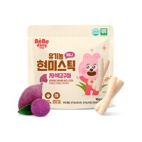 BEBEDANG Organic Brown Rice Stick Mini Purple Sweet Potato 10g x 100