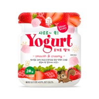 HOME&KIDS Snack soft yogurt balls Strawberry 20g x 8