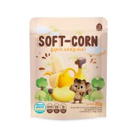 HOME&KIDS Soft Corn Snack Banana 25g x 6