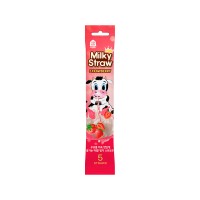 HOME&KIDS Milkystraw Strawberry 6g x 5p x 24