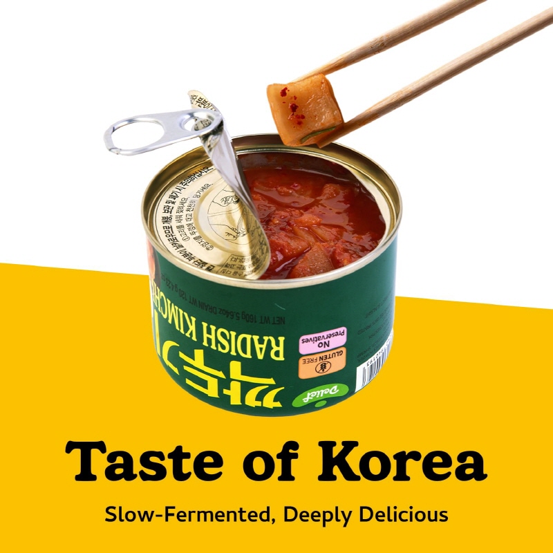DELIEF Radish Kimchi Can 160g x 24