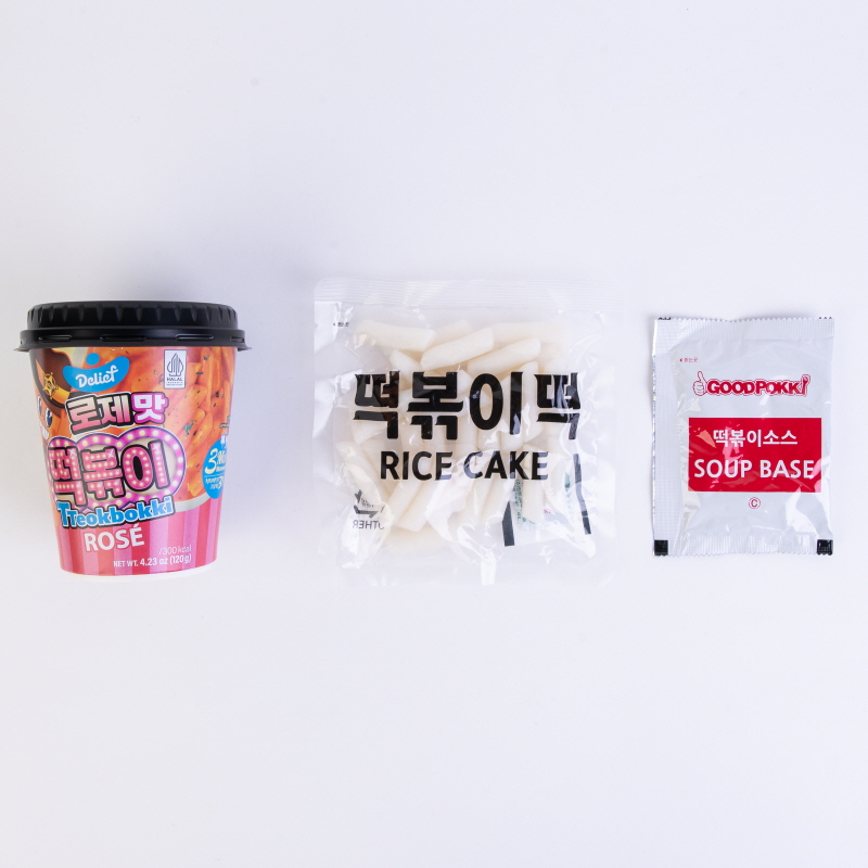 DELIEF Tteokbokki Cup Rose HALAL 120g x 30