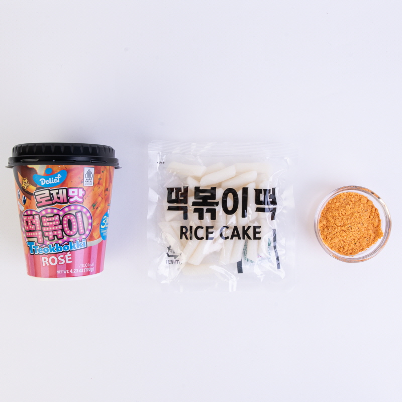 DELIEF Tteokbokki Cup Rose HALAL 120g x 30
