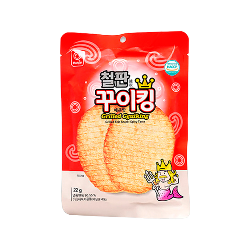 HANJIN Grilled Fish Snack Spicy Taste 22g x 30