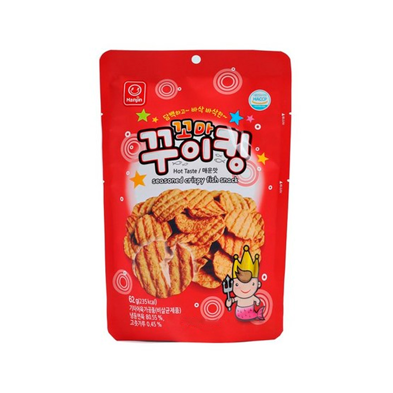 HANJIN Mini Grilled Fish Snack Spicy Taste 62g x 20