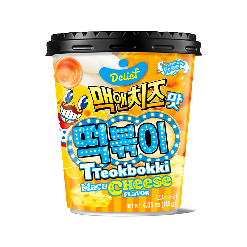 DELIEF Tteokbokki Cup Mac & Cheese Flavor 115g x 30
