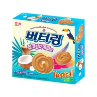 HAITAI Butter Ring Deep Coconut Coffee Flavor 155g x 10