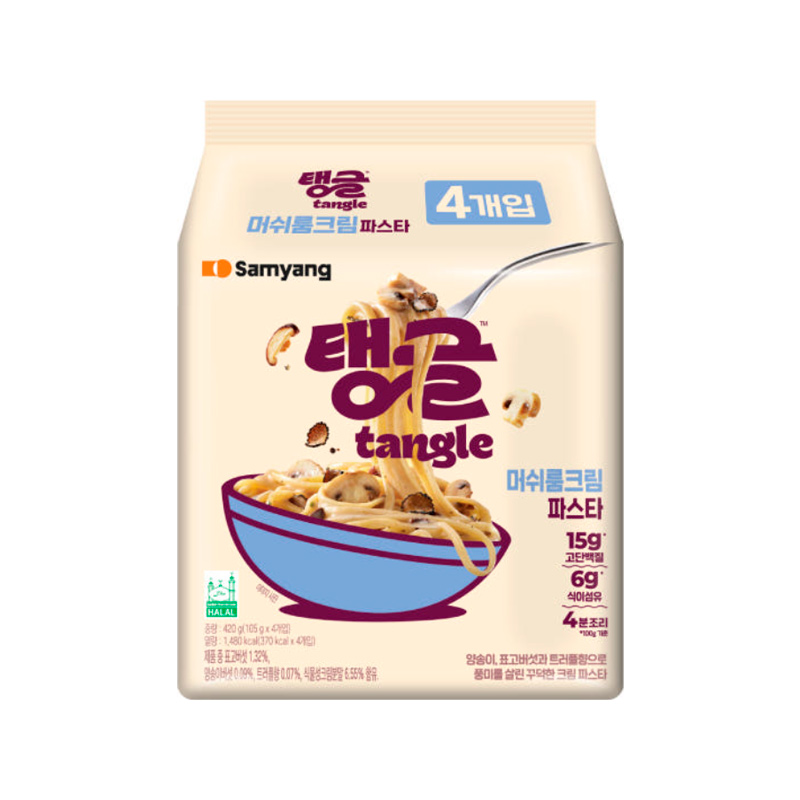 SAMYANG Tangle Mushroom Cream Pasta 105g x 4p x 8