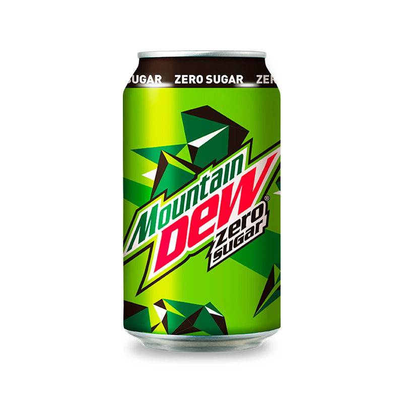 LOTTE CHILSUNG Mountain Dew Zero Sugar 355ml x 24