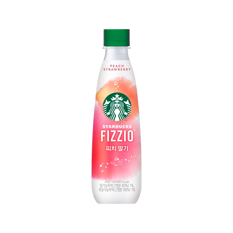STARBUCKS Fizzio Peach strawberry 400ml x 24