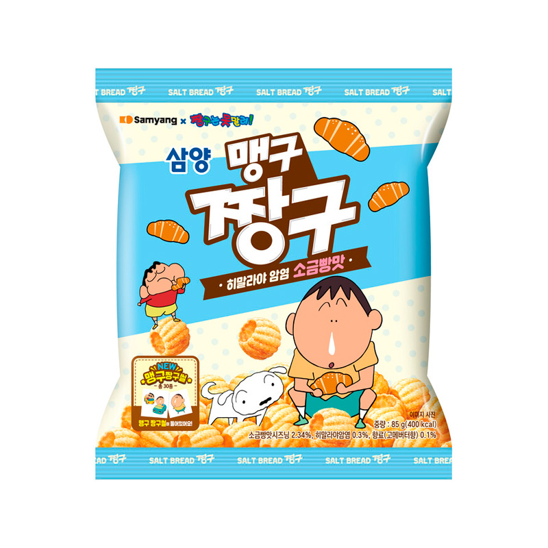 SAMYANG Maenggu Jjanggu Himalayan Pink Salt Bread Flavor 85g x 24