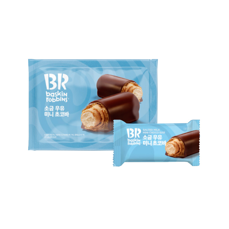BR Salted Milk Mini Choco Bar 405g x 4