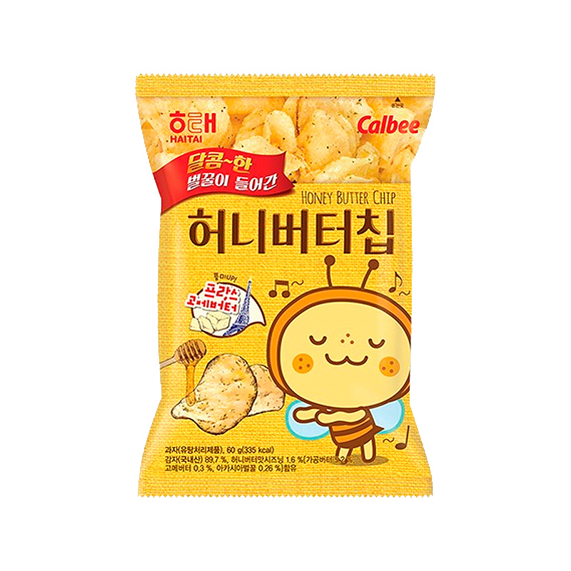 HAITAI Honey Butter Chip 60g x 20