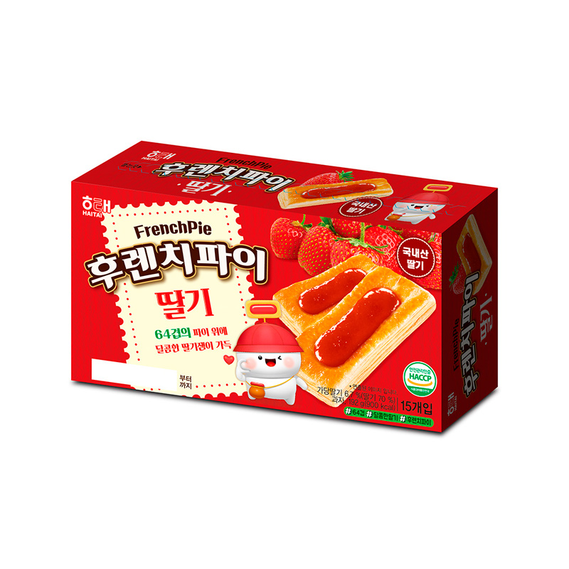 HAITAI French Pie Strawberry 192g x 12