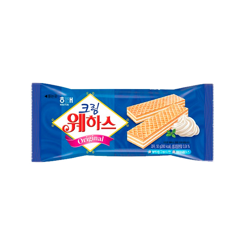 HAITAI Cream Wafer 50g x 40