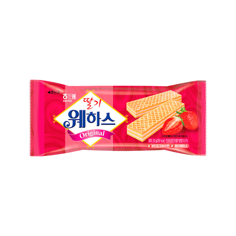 HAITAI Strawberry Wafer 50g x 40