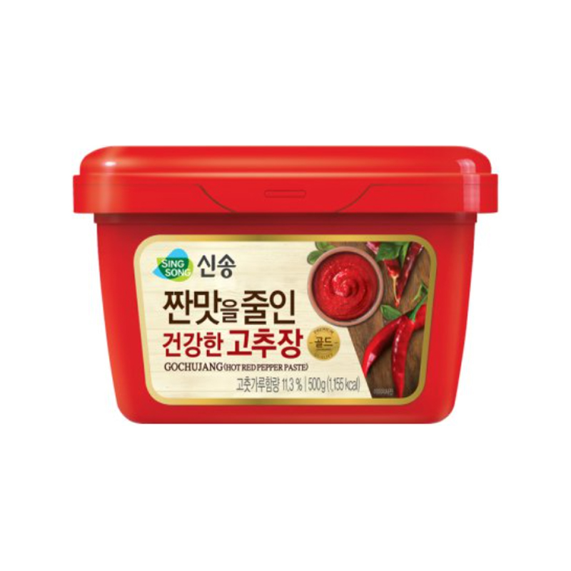 SINGSONG Red Pepper Paste Less Sodium 500g x 20