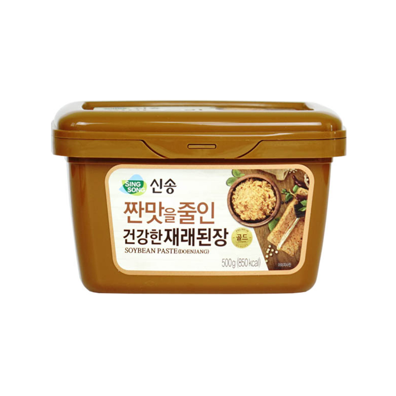 SINGSONG Soy Bean Paste Less Sodium 500g x 20