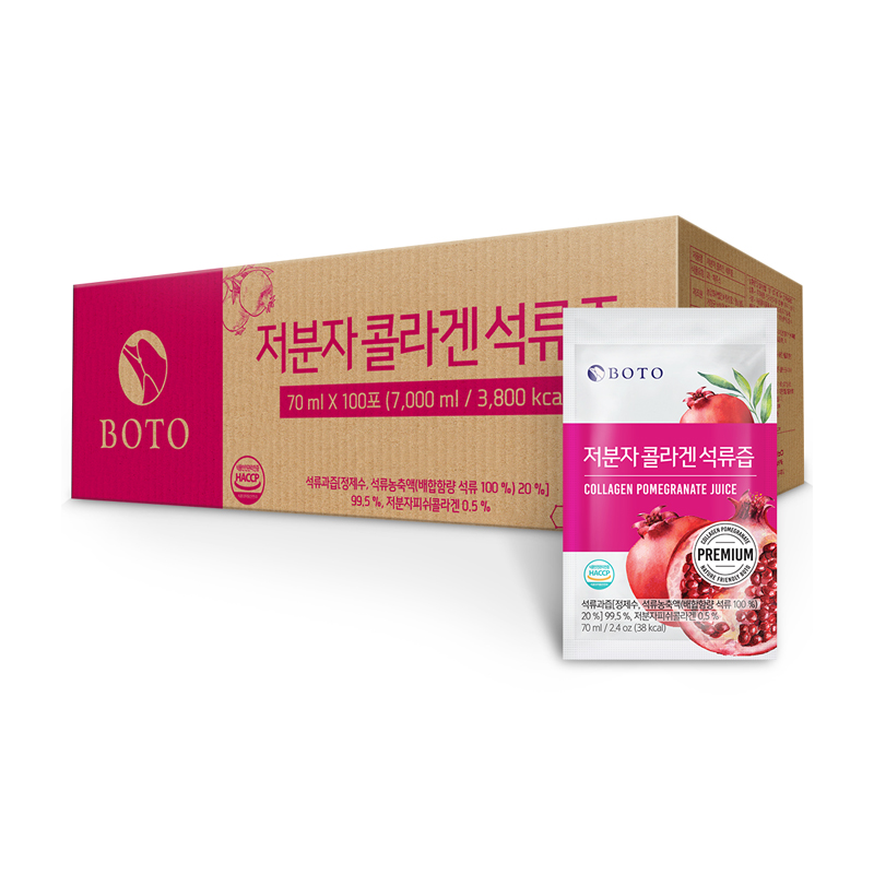 BOTO Low Molecular Collagen Pomegranate Juice Substantial 70ml x 100p x 1