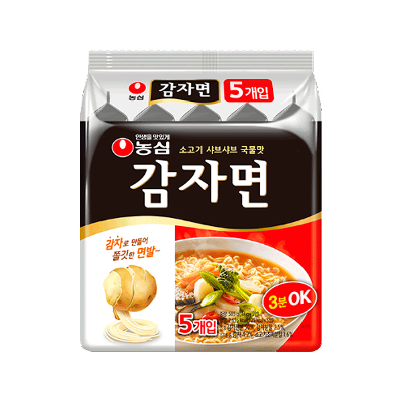 NONGSHIM Potato Noodle Soup 117g x 5p x 8