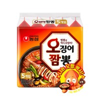 NONGSHIM Squid Champong Noodle Soup 124g x 5p x 8