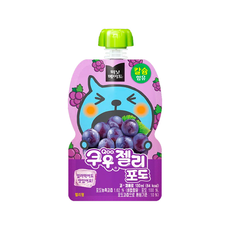 COCA COLA Minute Maid Qoo Water Jelly Grape 130ml x 30
