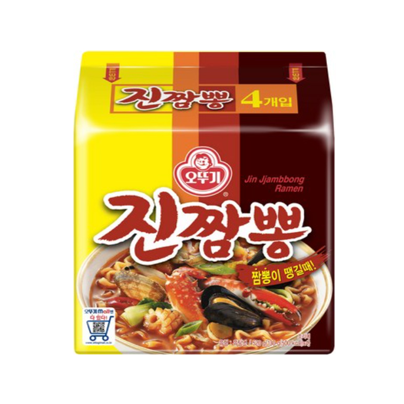 OTTOGI Jin Jjambbong Ramen 130g x 4p x 8