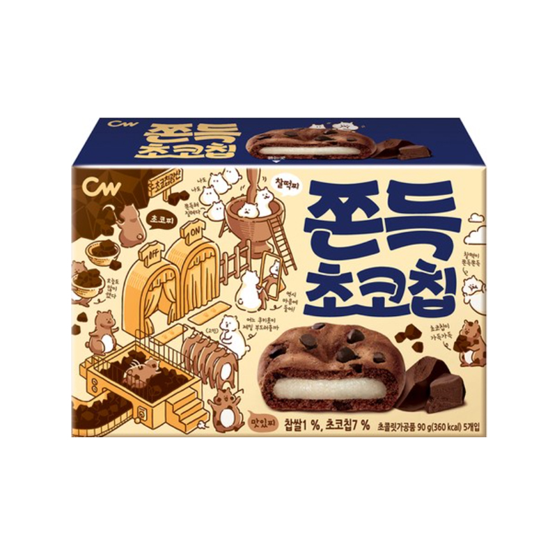 CW Chewy Chocochip Cookie 90g x 18