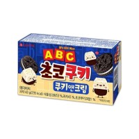 LOTTE ABC Chocolate Cookie & Cream 43g x 32