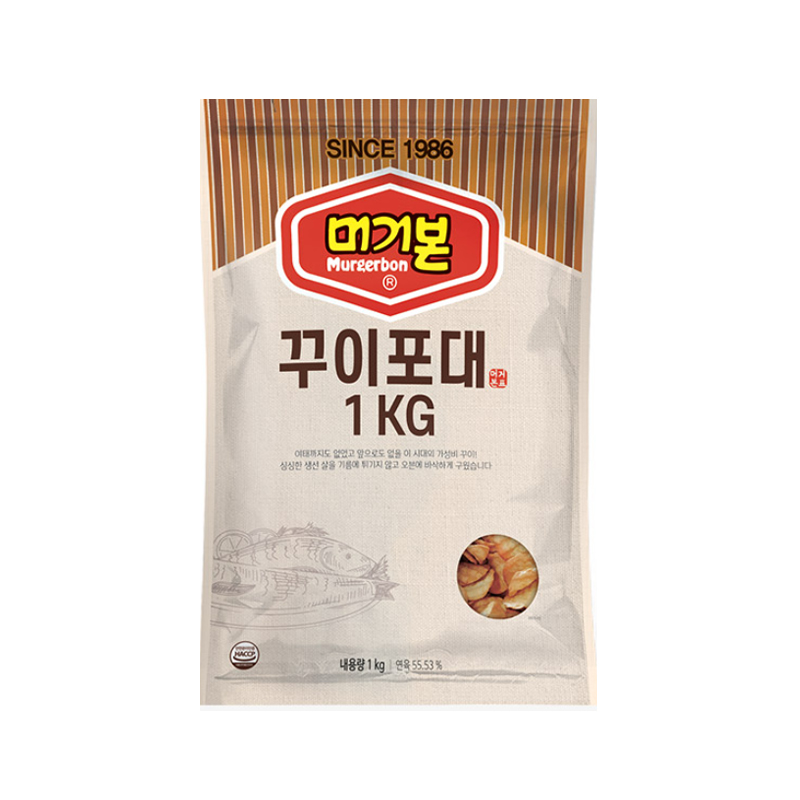 MURGERBON Big Dried Fish Snack 1000g x 3