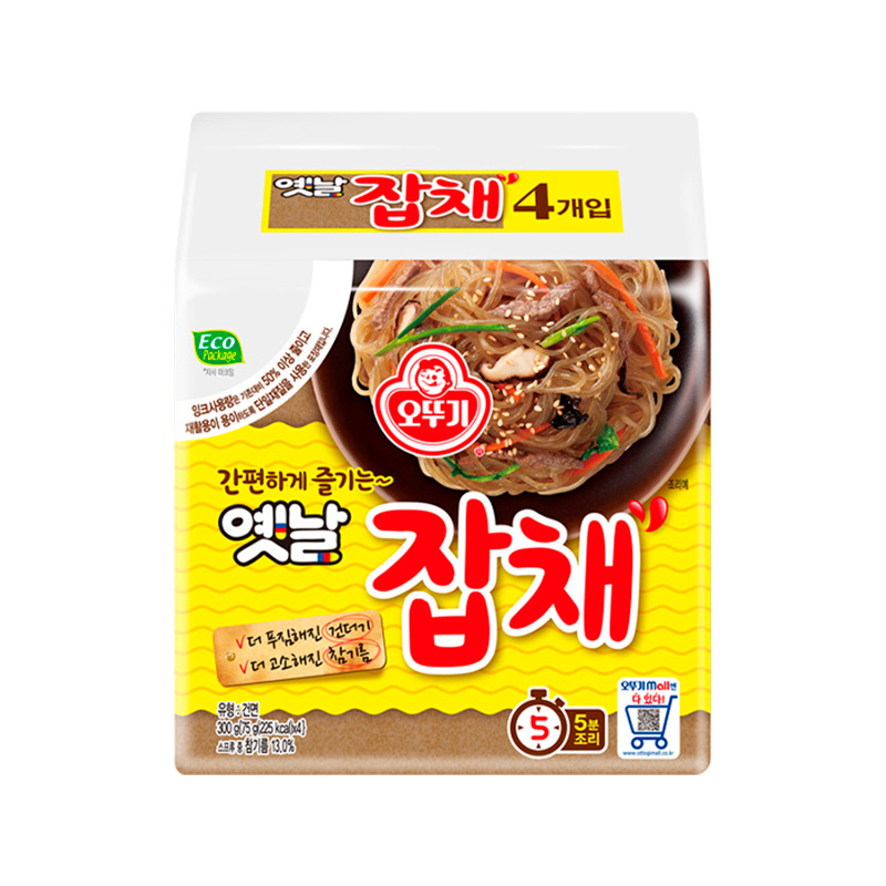 OTOKI Korean Traditional Sweet Potato Noodle 75g x 4p x 8