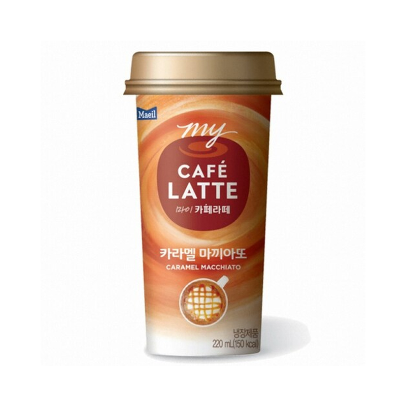 MAEIL Café Latte Caramel Machiato (R) 220ml x 10