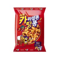 CROWN Caramel Corn & Peanut Snack 72g x 16