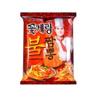 BINGGRAE Crab Shaped Snack Fire Champon Taste 70g x 16
