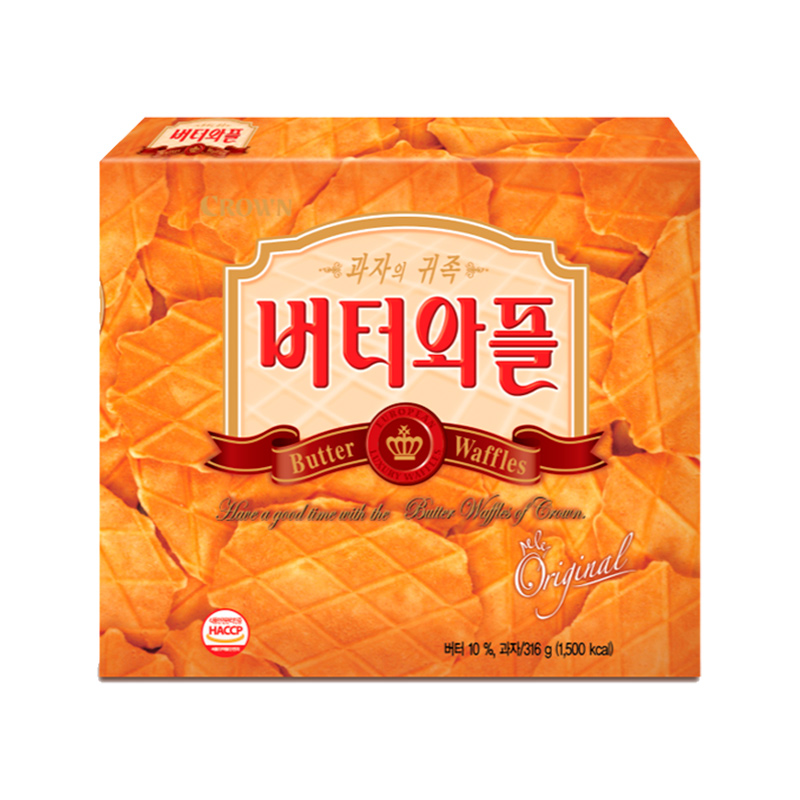 CROWN Butter Waffle 316g x 10