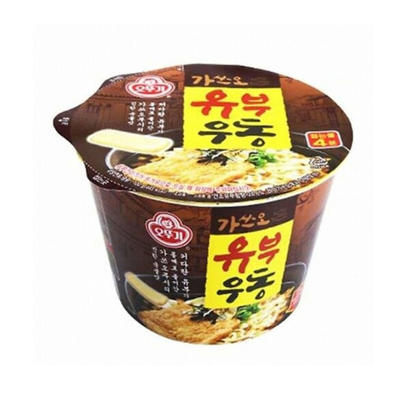 OTTOGI Fried Tofu Udon Big CUp 100g x 12