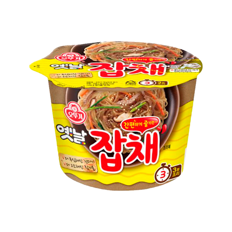 OTOKI Korean Traditional Sweet Potato Noodle Cup 76g x 12