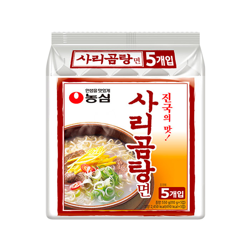 NONGSHIM Sarigomtangmyun 110g x 5p x 8